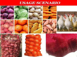 50 Pcs Onions Fresh Bag,10lb Reusable Produce Bags 11x18 inch Hanging Breathable Mesh Bags for V1192-AZ-W-17523