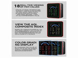 1 x 18-in-1 Air Quality Monitor-Black V1370-AZ4-07728