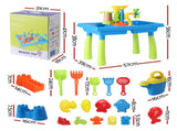 Keezi Kids Sand and Water Table Windmill Shovel Outdoor Sandpit Toys Beach Play PLAY-WINDMIL-BU