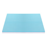 Giselle 8cm Memory Foam Mattress Topper Gel Dual Layer Foam Bamboo King MATTRESS-TOP-DL-8-K