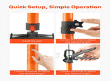 Cabinet Jack Support Pole, 2-Pack, 54-155 cm Steel Telescopic Quick Support Rod, Adjustable 3rd Hand V952-QXKSCG2PCS19OZBOL001V0