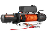Electric Winch, 5400 kg Load Capacity, 12V DC Truck Winch with 9.1 mm x 23 m Synthetic Rope, V952-HCSDDJP120000Z8JO001V9