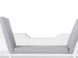 Levede Kids Bookcase Toys Box Shelf White TB1019-WH