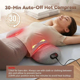 Graphene Heating Vibration Lumbar Massager, 3 in 1 Back Cushion, Lumbar Support Massage & Heat V1232-SHYYZ--001