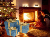 Set of 3 Lighted Gift Boxes With Plug For Decor Weddings Yard Home Holiday Art V1370-AZ4-12177