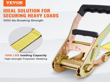 4 Pack Ratchet Tie Down Straps 5000 lbs 2 V952-SGJLDSGJ2X154A5JAV0