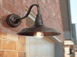 Vintage Outdoor Wall Lamp Courtyard Balcony Retro Wall Light Waterproof Industrial Rust Fixture V1370-AZ4-10324