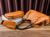 Vintage Bag Set Women'S Bag Set Tote Bag Cross-Body Bag Clutch Card Holder - Green - Size 32-16-20 V1347-127-92090-GRN-32-16-20