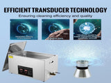 Ultrasonic Cleaner with Digital Timer & Heater, Professional Ultra Sonic Jewelry Cleaner, Stainless V952-SXCSBQXJ30L004J75V3