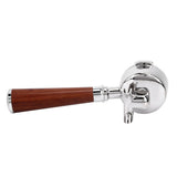58mm Coffee Portafilter Coffee Machine Filter Coffee Machine Replacement Parts with Wooden Handle V1294-YM0523-3113220050311