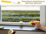 4/5-inch mini paint roller, foam roller paint, mini paint tool for trimming or corner trimming V1366-AZ2-W-14379