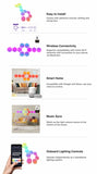 Laser Smart Home DIY Hexagon Light V1031-LSH-10HEX-248