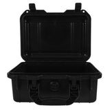 Portable Black Plastic Tool Box Organizer with Handle, Storage Case for Easy Carrying and Tool V1192-AZ-W-32841