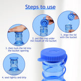 5 Gallon Water Jug Cap, 2024 New Leak Proof 5 Gal Water Jug Cap 3 and 5 Gallon Water Jugs V1258-DP02-C-2509