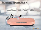 Social Hike 55cm Vibration Plate Machine Full Body Exercise Platform 200W Pink V238-SUPDZ-41071901573200
