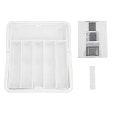 Silverware Drawer Organizer Multifunctional Anti Slip Plastic Expandable Cutlery Tray with 6 to 9 V1294-YM0901-3118250200611