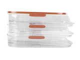 3 Layer Automatic Rolling Egg Storage Box Egg Organizer Egg Storage Container with Lid for V1294-YM0901-3118240203712