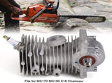 38mm Engine Cylinder Piston Crankshaft Assembly for MS170 MS180 018 Chainsaw V1294-YM0722-JY02196