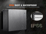 Steel Electrical Box, 60x50x20 cm, 304 Stainless Steel Electrical Enclosure Box, Wall-Mounted V952-BXGDQX24X20XC3Z3EV0