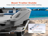 Boat Trailer Guide, 2PCS Adjustable Short Bunk Guide-Ons, Hardened Steel Trailer Guide Poles with V952-CTCDGTXTX000ZAVY0V0