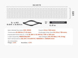 Gravel Grid, 2 Inch Depth, 32.81 x 9.84 FT / 10000 x 3000 mm, 1880 LBS Per Sq ft Grass Ground V952-JDWG2INCH328XV8M0001V0