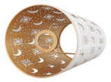 Lamp Shade Iron Sun Moon Star Pattern Hollow Out Carved Table Lamp Cover for E27 E26 Light Bulbs V1294-YM0901-3119240085311