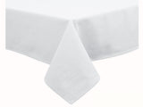 Hoydu Cotton Blend Table Cloth 180cm x 400cm - BRIGHT WHITE V442-GNA-TABLEC-COTTON-400OB-BRIGHTWHITE
