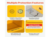 Flammable Cabinet, 109.2 x 46 x 118 cm, 29 Gallon Flammable Storage Cabinet with Adjustable Shelf, V952-YRFBJ11210942VXML001V0