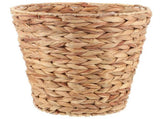 Brown Rattan Trash Can Woven Storage Basket for Home Office Bedroom Sundries Storage V1370-AZ4-20893
