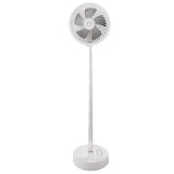 Folding Telescopic Fan 4 Speed USB Charging Remote Control Portable Desktop Floor Fan with Light for V1294-YM0715-3113220109911