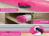 Powertrain Airtrack 20cm Thick 6m x 2m Inflatable Gymnastics Tumbling Mat Air Track - Pink IFM-0602-GYPK
