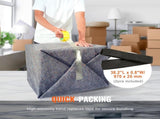 Moving Blankets, 72" x 54", 21 lbs/dz Weight, 24 Packs, Professional Recycled Cotton Packing V952-DCBYT72X54INIXGUYV0