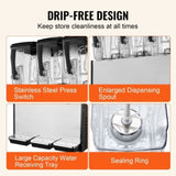 Commercial Beverage Dispenser, 3 Tanks 12 L Per Tank Juice Dispenser, 370W Stainless Steel Ice Tea V952-SYYLJJBSJXS1AAIQKV3