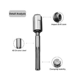 SDS Max To SDS Plus Adapter, Drill Chuck Conversion Tool Silver V1370-AZ4-08130