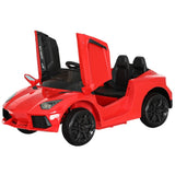 Rigo Kids Electric Ride On Car Ferrari-Inspired Toy Cars Remote 12V Red RCAR-SPORTS-RD