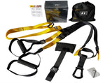 Pro Suspension Trainer Straps Commercial-Grade Nylon Adjustable Full-Body Home Gym with Door V1188-JAR60-18010-1