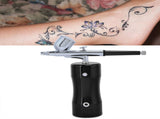 G12 Pump 0.3mm Mini 7CC Airbrush Kit Spray Air Brush Set Cleaning Tool V1294-YM0901-JY26417-01