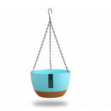 Hanging Double Chain Hanging Basket Planter Home Balcony Indoor Automatic Water Absorbing Basin V1294-YM0521-230208LD01-9