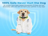 Smart Anti-Bark Collar for Dogs Rechargeable, IP67 Waterproof, HD Color Screen, 4 Safe Modes V1107-CS-CSBZNXGQ