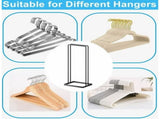 Hanger Organizer Stacker,Clothes Hanger Holder for Closet Laundry Room,Hangars Stacker Hold up 110 V1369-AZ3-W-22196