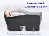 Pressure Relief Seat Cushion for Long Sitting Hours on Office/Home Chair, Car, Wheelchair V1188-MS-812-008