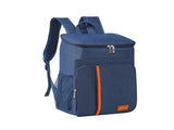 Navy blue Large Capacity Insulated Cooler Backpack 20.5L Leakproof Thermal Lunch Bag Waterproof Soft V888-ELOSUNG40713