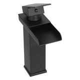 G1/2 Cold Hot Mixer Water Tap Black Faucet with Long Handle for Bathroom Hotel Homestay V1294-YM0710-3112210077111