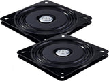 2 Pack 360 Degree Boat Seat Swivel Bases, Heavy Duty Flat Marine Pedestal Mount Replacements for V1189-LC-AMZ-00154
