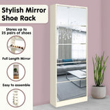 Sarantino 24 Pairs Shoe Cabinet Rack Storage Cupboard Organiser 5 Level Drawers CBT-KLN-063-017-170