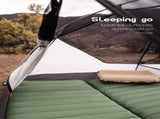 Ultralight TPU Inflatable Camping Mattress 195x70x10cm Portable Press Pump Sleeping Pad V888-ELOSUNG44514