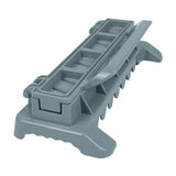 Barbecue Skewer Maker, 11.4x5.0x3.5in Grey Kabob Press Tool, Portable Meat Skewer Machine, BBQ Kebab V1366-AZ2-W-16790