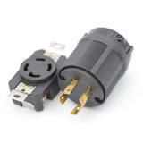 Nema L14 30P L14 30R 30A 125/250V Male Plug & Female Receptacle Kit Locking Design Industrial Grade V1189-LWWAL-20260327-04196