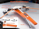 Tubing Bender Kit, 6 mm to 22 mm, Compact Ratcheting Tube Pipe Bender, Forward/Reverse Hand Bending V952-JLSDWGJJXKZFS7BA2001V0