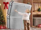 Extra Large Storage Bags,Collapsibles Heavy Duty Storage Containers with Lids & Reinforced V1366-AZ2-W-26566